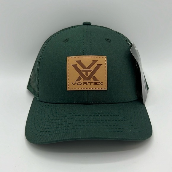 VORTEX GREEN MESH TRUCKER BALL CAP HAT BRAND NEW WITH TAGS OSFM - Picture 1 of 7